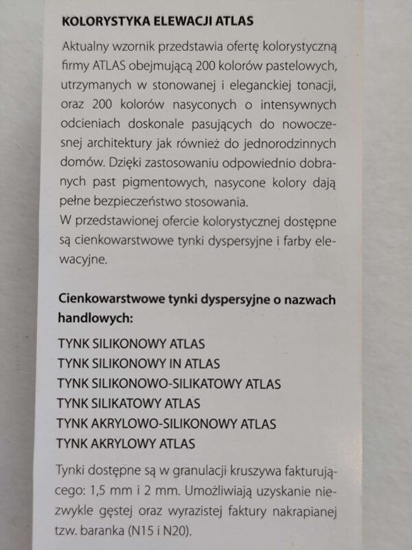 Wzornik Atlas 200 kolorów - obrazek 6